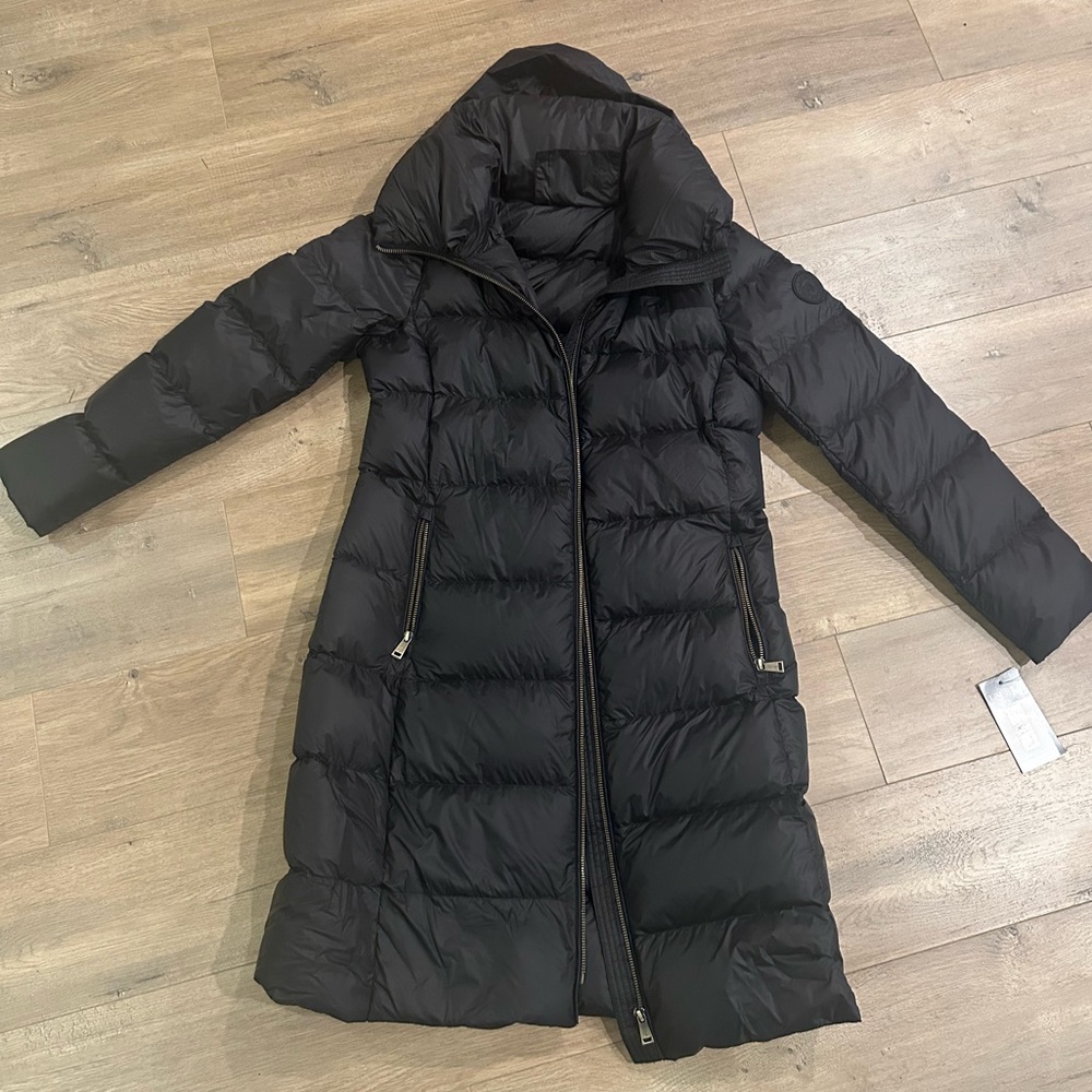NWT small Ralph Lauren black Women's Black Puffer Coat